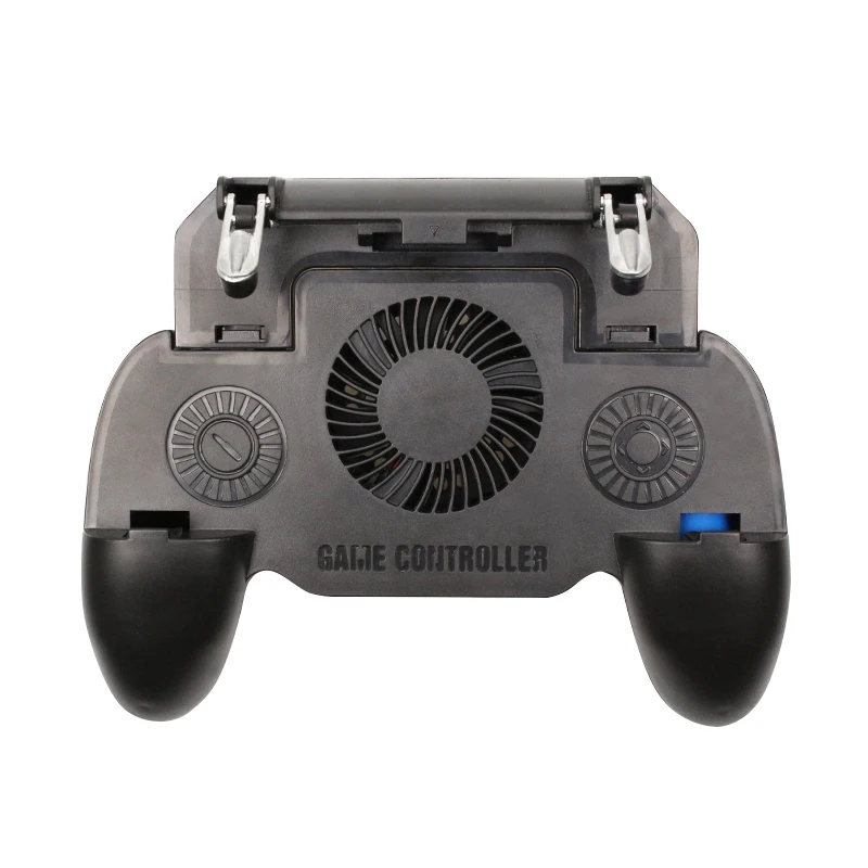 Pubg Controller Joystick Pubg Mobile Trigger L1R1 Shooter Gamepad Phone Holder Cooler Fan with 2000/4000mAh Power Bank