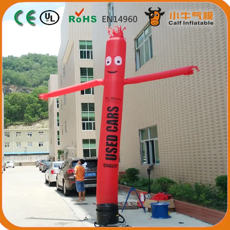 Free shipping 16ft 5m 45cm tube cheap customized inflatable air dancer for saleinflatable