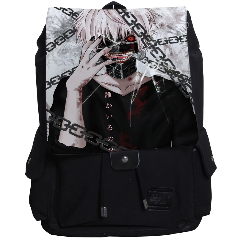 

New Hot Anime tokyo ghoul Backpack Cosplay anime Backpacks Student School bags unisex large capacity Bags