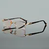 high quality cutting presbyopia lenses square reading glasses fashion presbyopic spectacles for hyperopia men ► Photo 2/6
