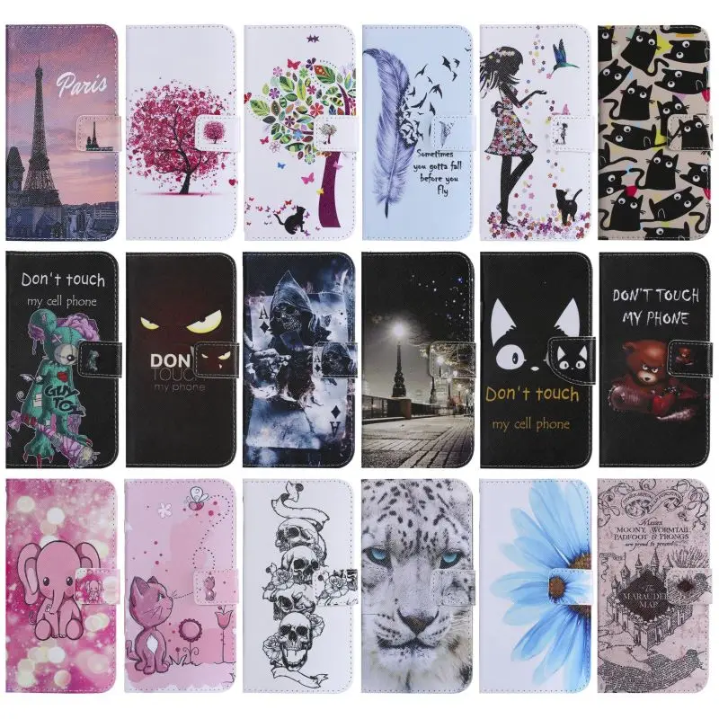 

Case For Samsung J2 Prime SM-G532F Flip Capa Wallet Stand Leather Flower Cover For Galaxy Grand Prime G530 Fundas Capa DP23Z