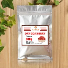 50 г-500 г чистая натуральная китайская сухая ягода Годжи, можно сделать чай, тушить или есть напрямую, высокое качество с бесплатной доставкой