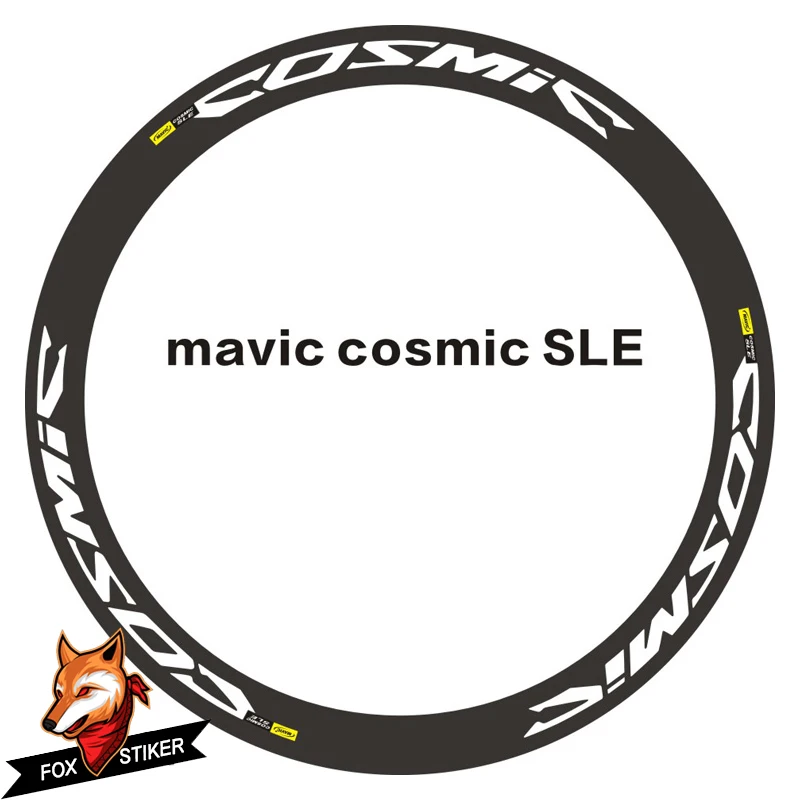 

700C 30/38/40/50mmRim Wheel Sticker Cycle Reflective Road Bike Wheels Decal for MAVIC COSMISSC