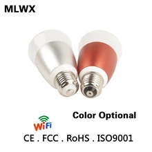 Smart WIFI Lighting Remote Control 3WRGB Led Bulb Light E27 6W LED Bulb