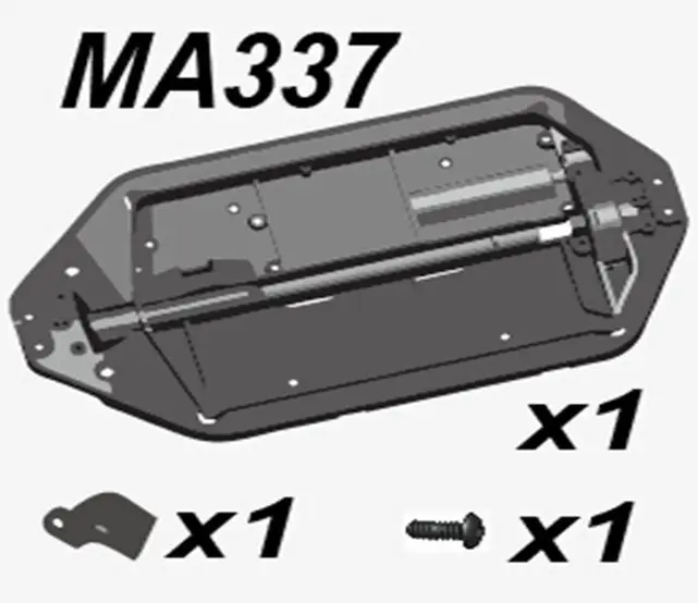 Vkar Бизон Monster Truck Запасные части: MA307~ MA362