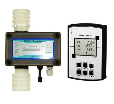 

[BELLA] Carbon dioxide with temperature and humidity sensor controller integrated control panel