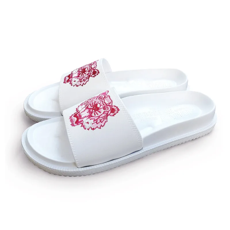 

mens slippers outdoor flip flops mens shoes towing tiger new summer home slippers men size 13 shoes men slides Animal Prints