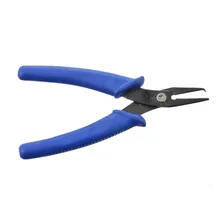 Junejour 1 шт. 5-1/" 135 мм плоскогубцы из нержавеющей стали для бисероплетения ювелирные изделия портативный инструмент ювелирные изделия Бисероплетение обжимные плоскогубцы инструмент