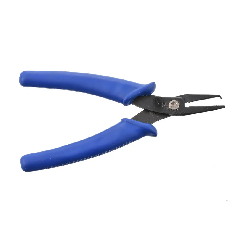 

Junejour 1 Pcs 5-1/8" 135mm Split Ring Pliers Stainless Steel Beading Jewelry Portable Tool Jewelry Beading Crimping Pliers Tool