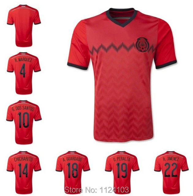 red mexico jersey
