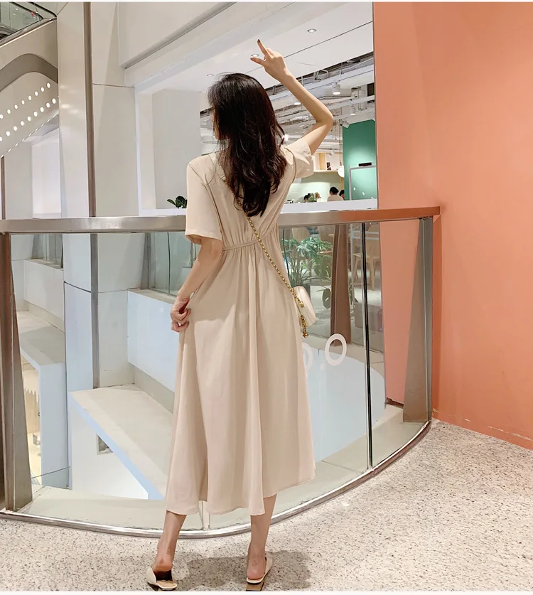 Summer2019 Franse yamamoto super fee boven de knie fairy orange jurk Summer2019 Franse yamamoto super fee boven de knie fairy orange jurk