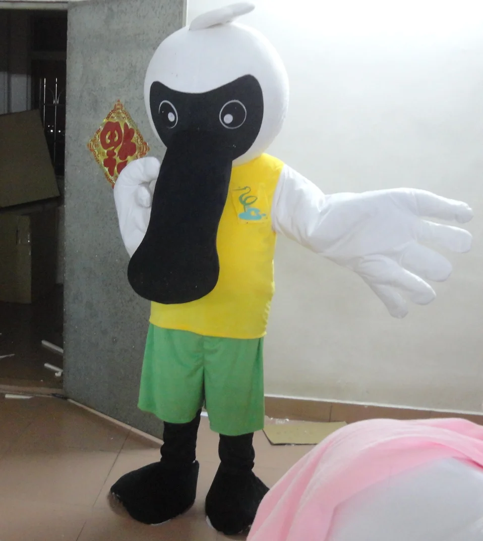 High quality Hot Sale New Arrival Popular Black Bird Adult Mascot Costume for Christmas Holiday special clothing | Тематическая