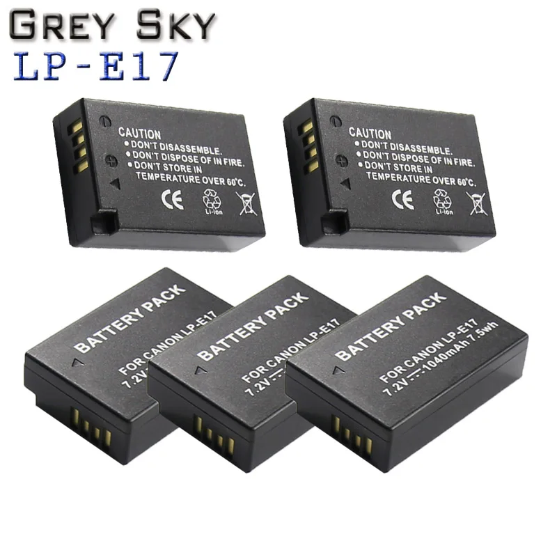 

LPE17 LP E17 LP-E17 digital camera Battery for Canon EOS 200D M3 M5 M6 750D 760D T6i T6s 800D 8000D Kiss X8i Cameras