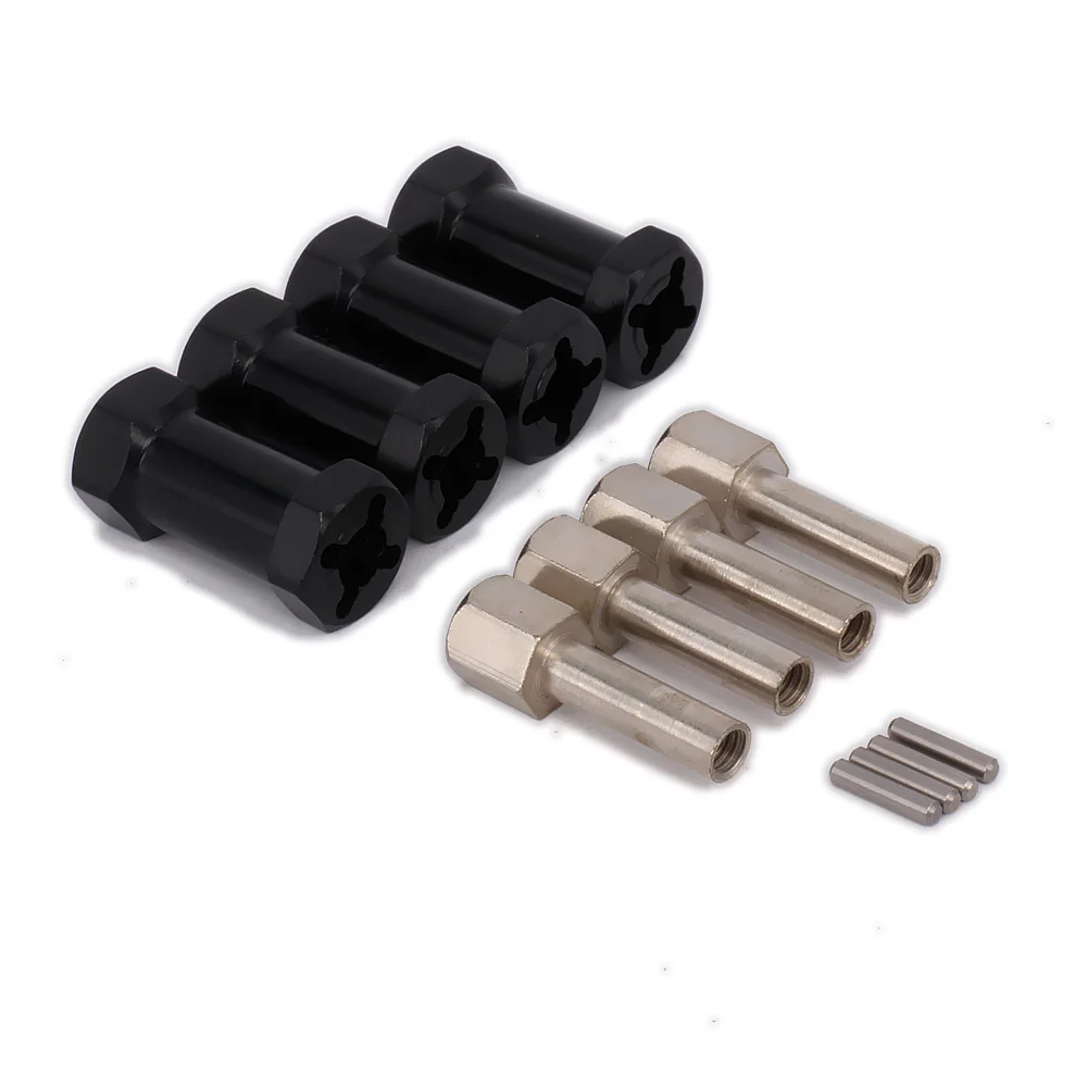 Колесный шестигранный концентратор 12 мм 25 Удлинительный адаптер x 4 удлиненный