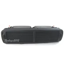 Черный цвет, вид спереди контрольная панель Центральная, устанавливаемое на вентиляционное отверстие в салоне автомобиля на выходе A/C в солнечном нагревателе для 1997-2005, 3B0 819 728, 3B0819728 A/B/C/D 2AQ