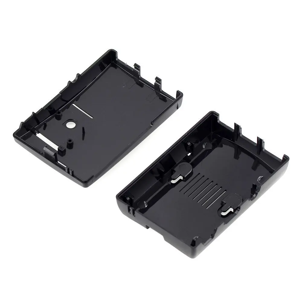 Чехол для Raspberry Pi3 Model B + ABS защитный чехол совместимый с Pi 3 2 черный прозрачный