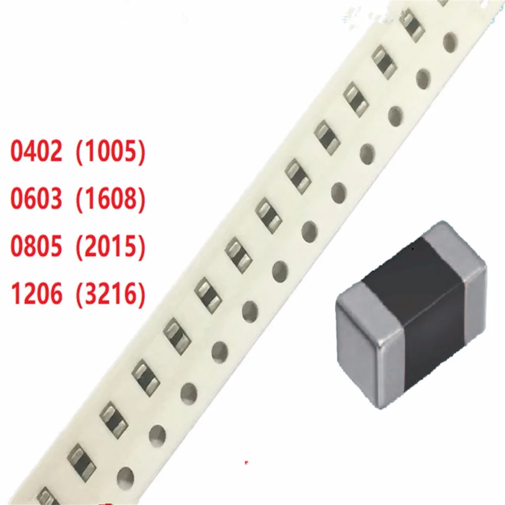 Поверхностное крепление ферритовый шарик 10ohm 30ohm 60ohm 100ohm 120ohm 220ohm 0603 500mA 1608 чип для