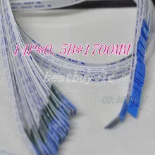 0,5 мм расстояние+ 1700 мм длина+ 14Pin B/обратная линия мягкий провод FFC Гибкий плоский кабель. 14 P* 0.5B* 1700 мм