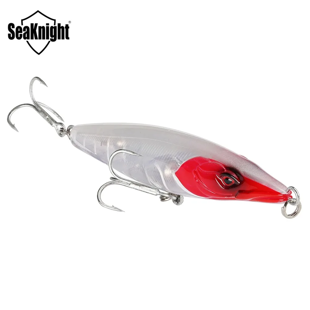 

SeaKnight SK054 Pencil Hard Fishing Lure 16g 110mm 4.33in 1PC Topwater Long-Casting Artificial Bait With 3D Eyes Mustad Hooks
