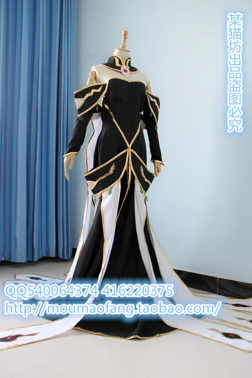 Code Geass TOMO Prepa c. Лелуш Восстания CC queen Косплей Костюм