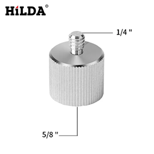 HILDA 1,2 м лазерный нивелир Штатив регулируемая высота утолщенный алюминиевый штатив подставка для наливного - Цвет: Adapter2
