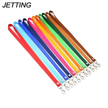 

JETTING 1.5 cm wide High Quality Smile Face ID Card Badge Holder with Lanyard 2017 NEW