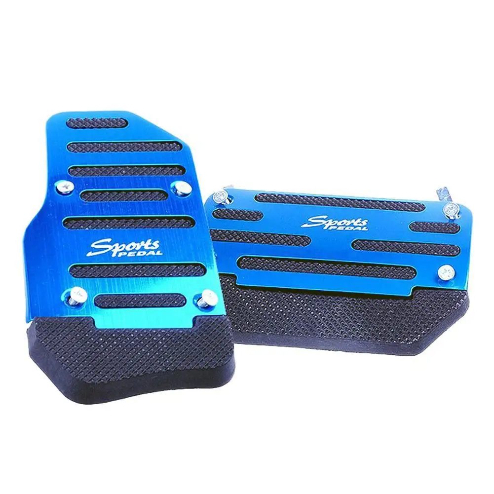 

Universal Nonslip Clutch Brake Gas Car Pedal Plate Set for Manual / Automatic Catch Car Clutch Brake Pedal Set Auto Parts