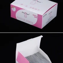 200 шт/лот для удаления лака для ногтей, салфетка для ногтей, гель для дизайна ногтей, легко очищающий гель для ногтей, УФ удаление лака