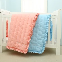 Одеяло ed детское кружевное стеганое одеяло, детское кондиционер для новорожденных одеяло, настраиваемое имя