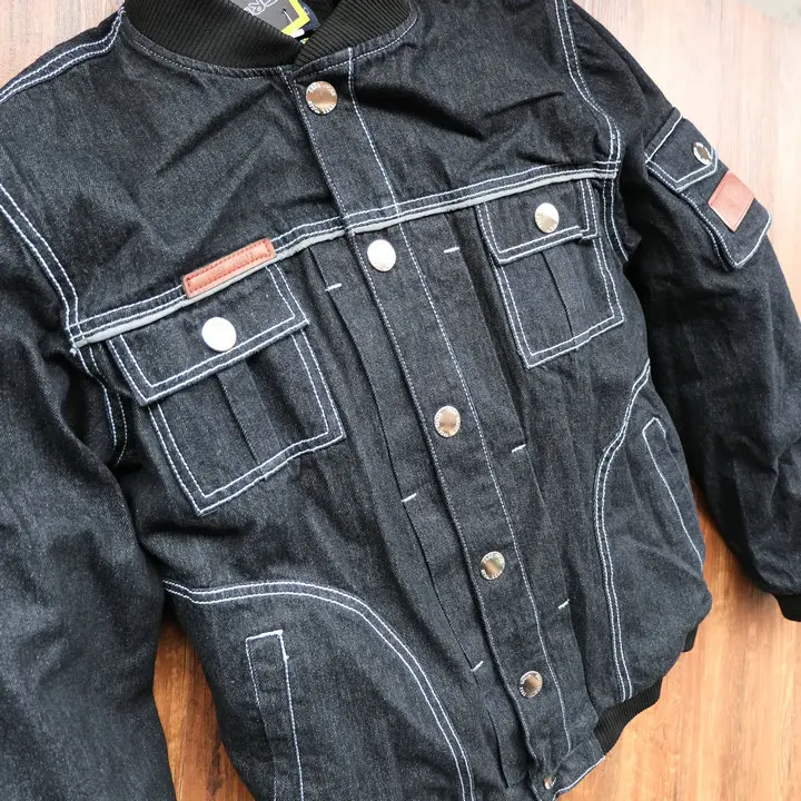 Дышащие гоночные куртки/мотоциклетные внедорожные куртки/куртки для езды/Ветрозащитная мотоциклетная одежда джинсовая куртка имеет защиту