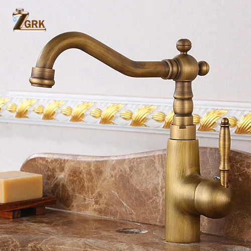 SLT113 ZGRK кран для раковины, смеситель для воды, кран для ванны, латунный Смеситель для ванной комнаты, смеситель для умывальника, кран для ванной комнаты - Цвет: SLT113