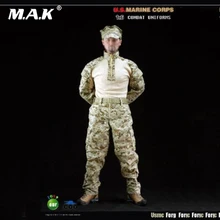 Одежда для солдат 1/6 USMC Forg боевая одежда Униформа костюм для 1" Солдат фигура без головы без тела