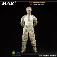 Soldier Clothing set 1/6 USMC Forg Combat Clothes Uniform Suit For 12 Soldier Figure no head no body 1 6 the navy seal cqb combat tactical clothes set for 12 bodies