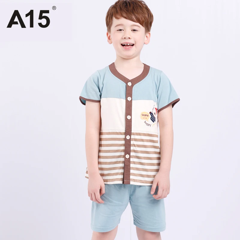 Online Buy Wholesale boys summer pyjamas from China boys