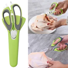 Кухонные ножницы из нержавеющей стали, нож для рыбы, курицы, кости, овощей, бытовые многофункциональные ножницы, инструменты для приготовления пищи