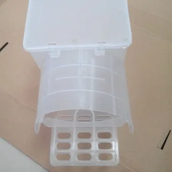 

10PCS Pigeon Automatic Trough Cages Letters Food Box Automatic Feeder Leakage
