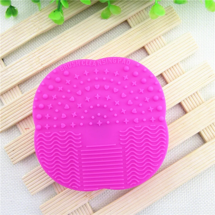 1 Pc 3Colors Silicone Makeup Brush Cleansing Pad Make Up Brushes