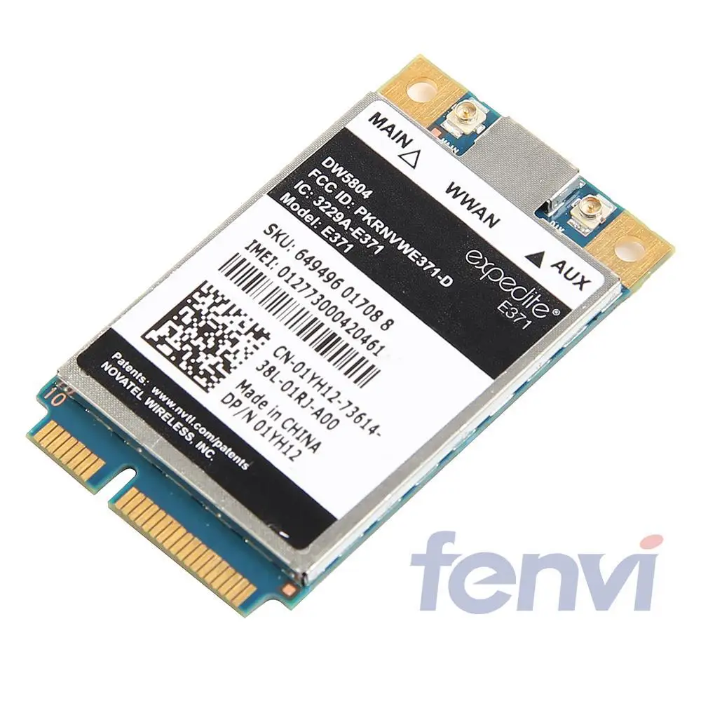 כרטיסי רשת Unlocked Wireless DW5804 4G LTE/WWAN Mobile Broadband