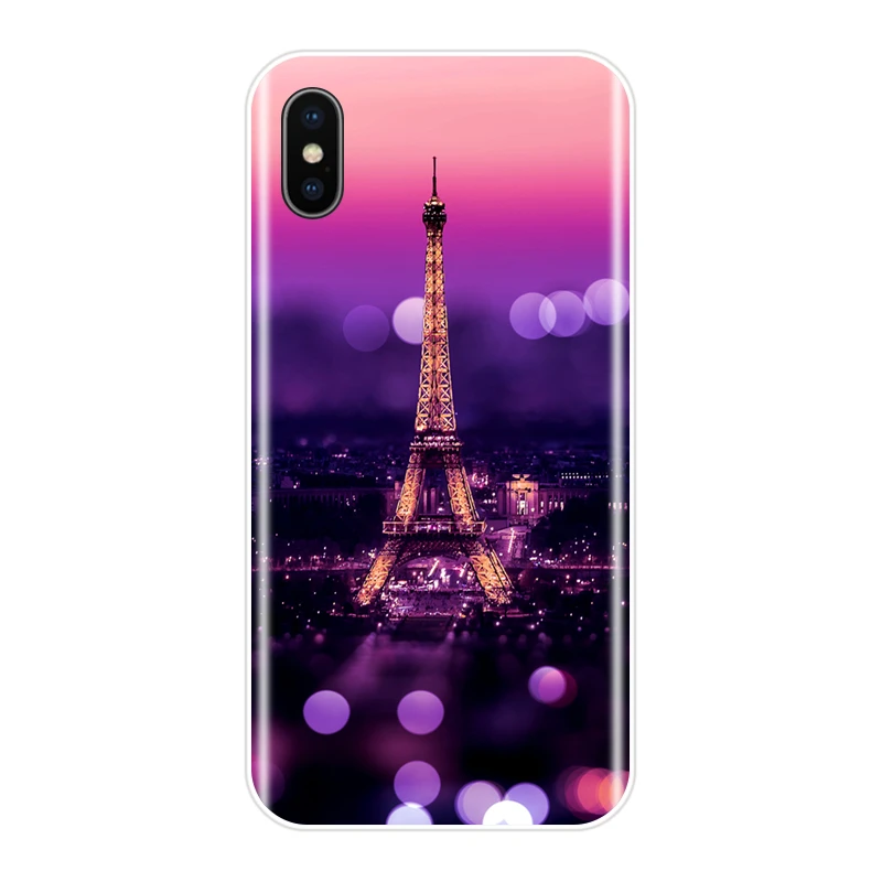 Чехол для Телефона iPhone X 8 7 6 S Plus мягкий силиконовый Ультратонкий чехол из ТПУ с