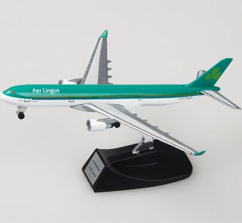 14cm Air Aer Lingus Airbus A330 Airlines Plane Model Metal Airplane Aircraft