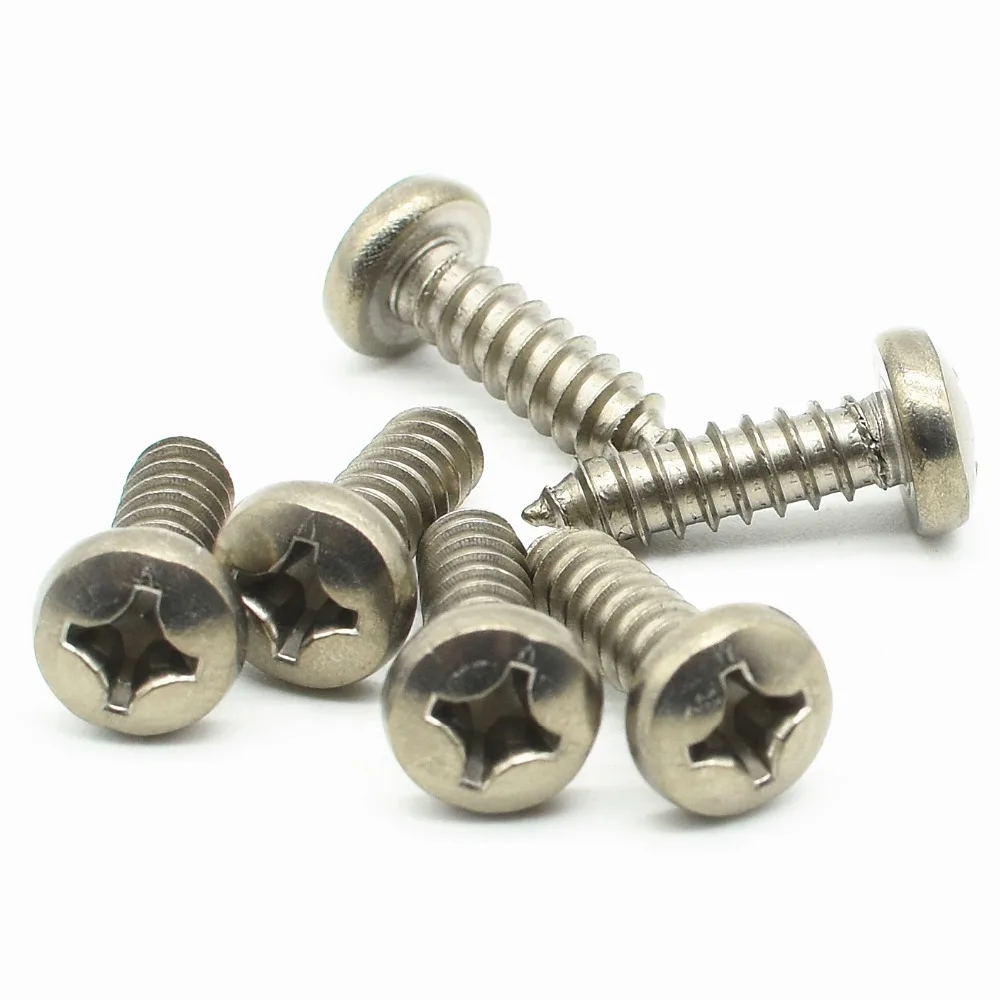 Titanium bolts M5X20 Truss cross head GB845 TA2 (5)