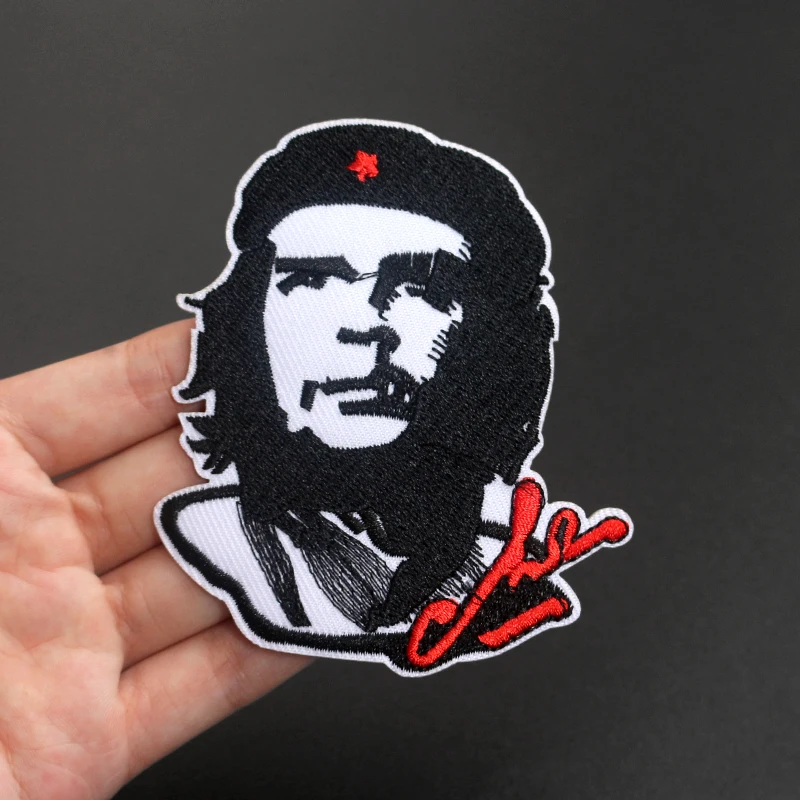 

1PCS Red Star Embroidered Patches Iron On For Clothing Hat DIY Stripes Applique Badge Stickers Backpack Jacket Clothes