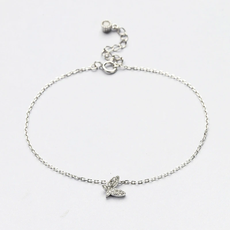 

CAB3 for NL customer send with bag 925 silver women bracelet animal shape fly on the sky for gift