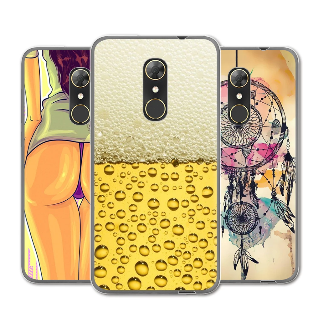 

New Arrival Phone Case For Alcatel Idol A7 5.5-inch Fashion Design Art Painted TPU Soft Case