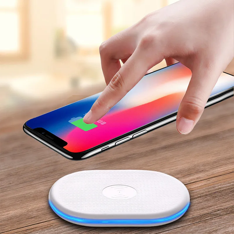 

Wireless Charger Qi Wireless Power Charger Charging Pad For Iphone 8/8 Plus/X For Samsung S8 S6 S6Edge+ Plus S7 S7Edge Note 5