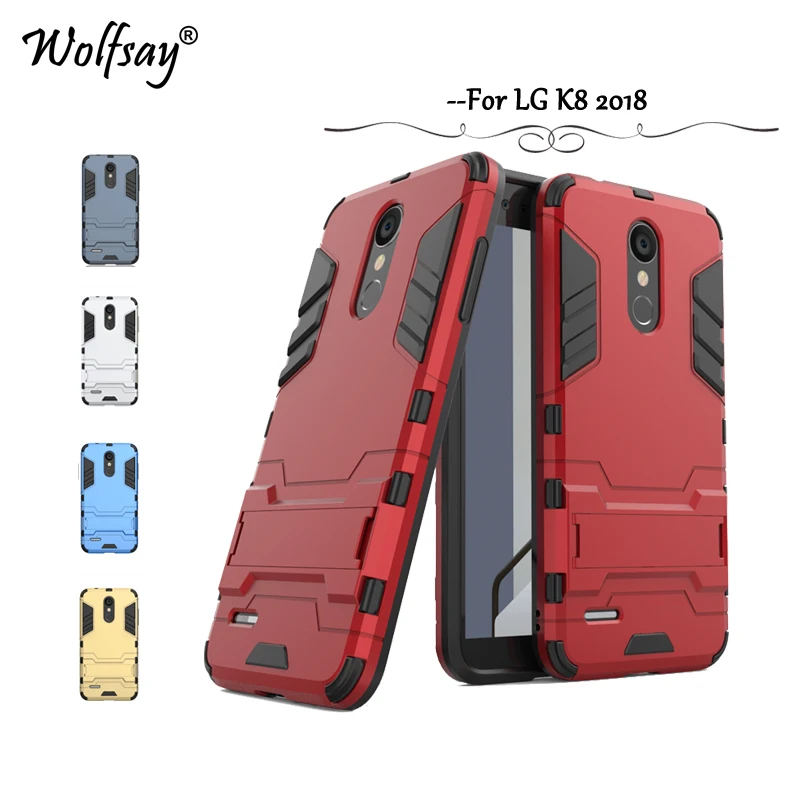 Чехол Wolfsay для LG K8 2018 чехол K 8 тонкий резиновый чехол-броня телефона чехлы Fundas |
