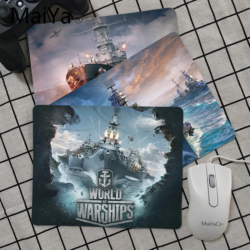 Коврик для мыши Maiya с изображением World of warship мышки в стиле аниме | Компьютеры и