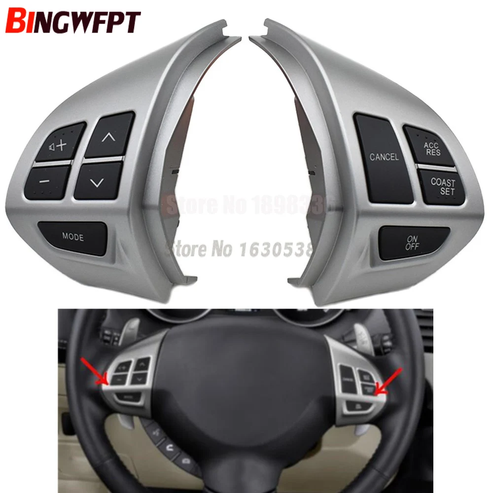 

Good quality Cruise Control Switch Button Multifunction Steering Wheel Button Switch For Mitsubishi Outlander ASX 2007-2012