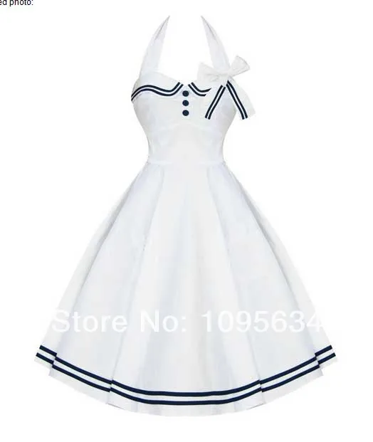 rockabilly sailor dress