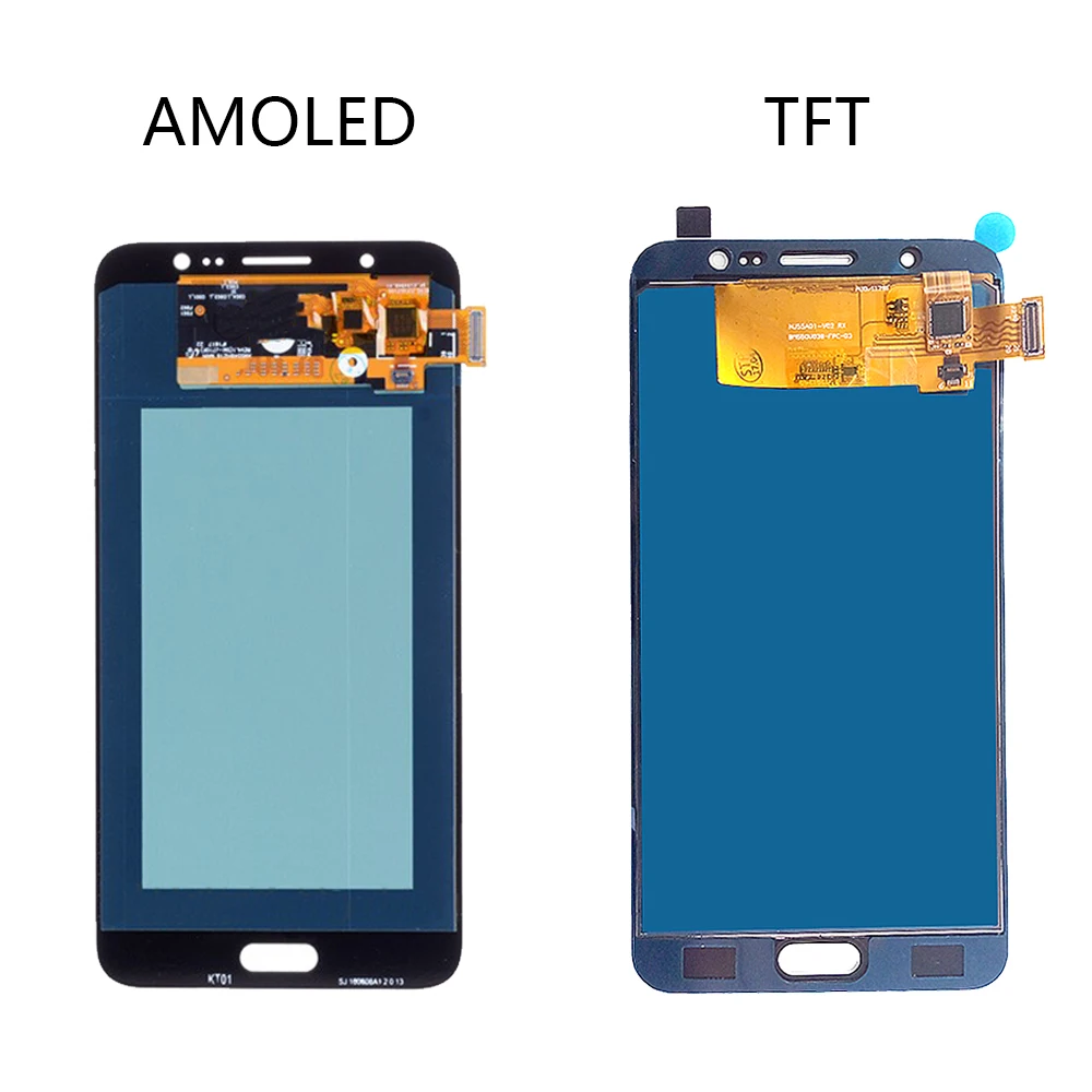 ЖК дисплей AMOLED для SAMSUNG Galaxy J7 2016 J710 сенсорный экран с цифровым преобразователем